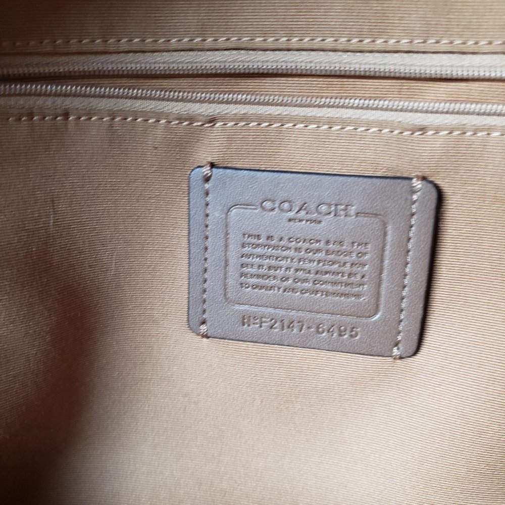 Coach backpack purse